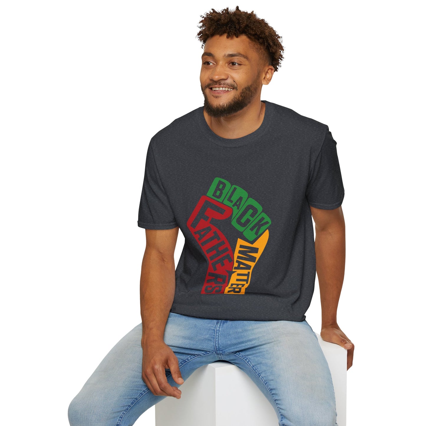 Black Fathers Matter | Unisex Softstyle T-Shirt