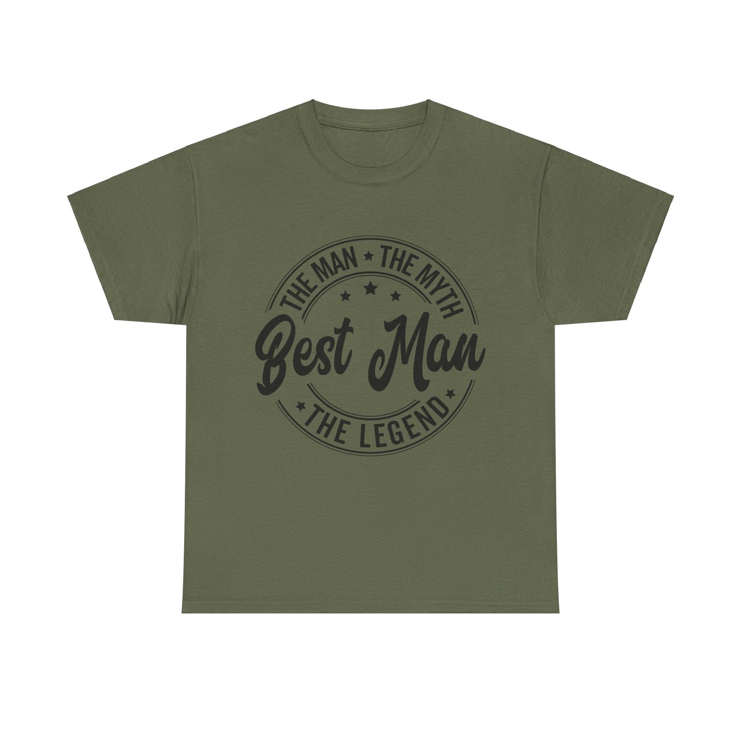 Best Man Tee | Unisex Heavy Cotton Tee