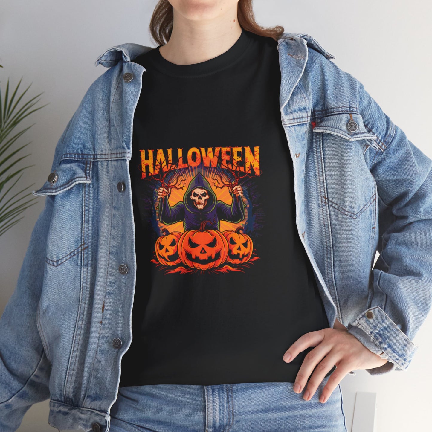 Evil Pumpkin Halloween Tee