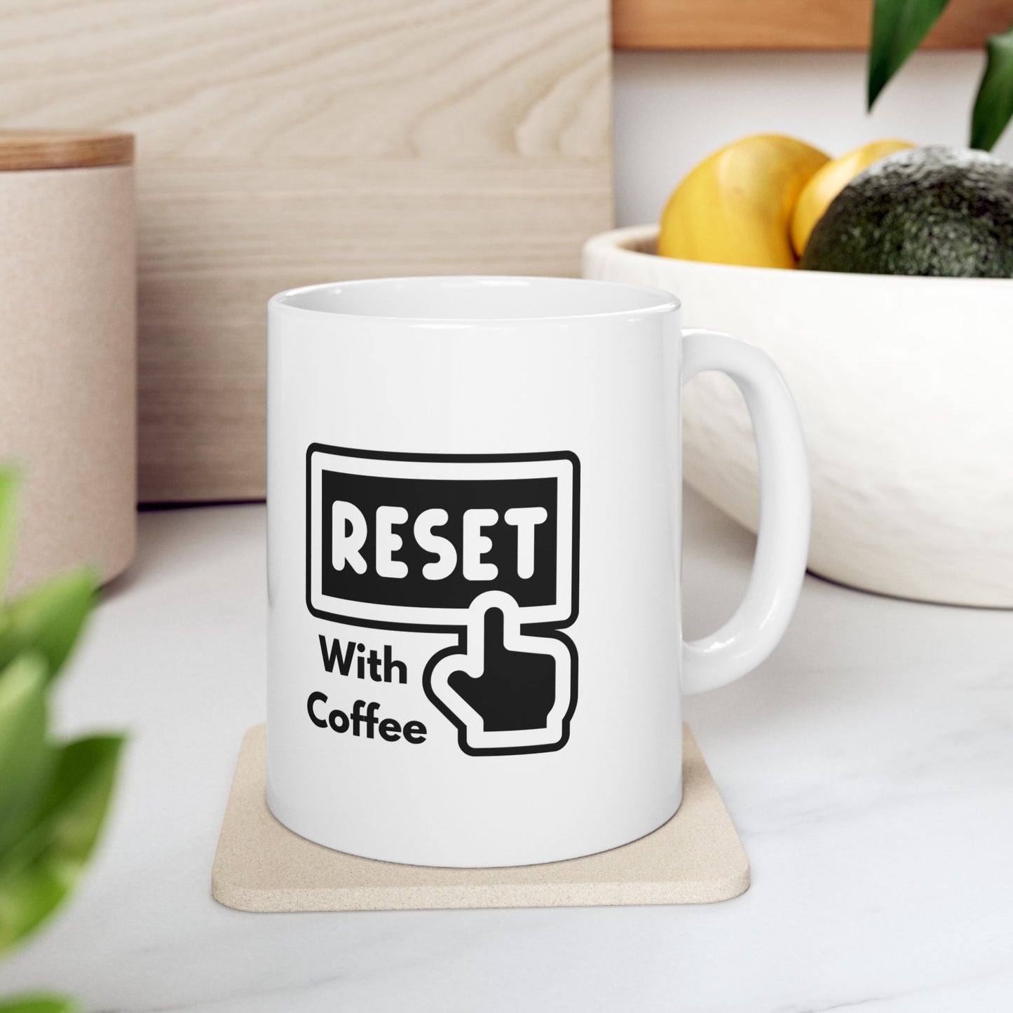 Reset With Coffee Mug