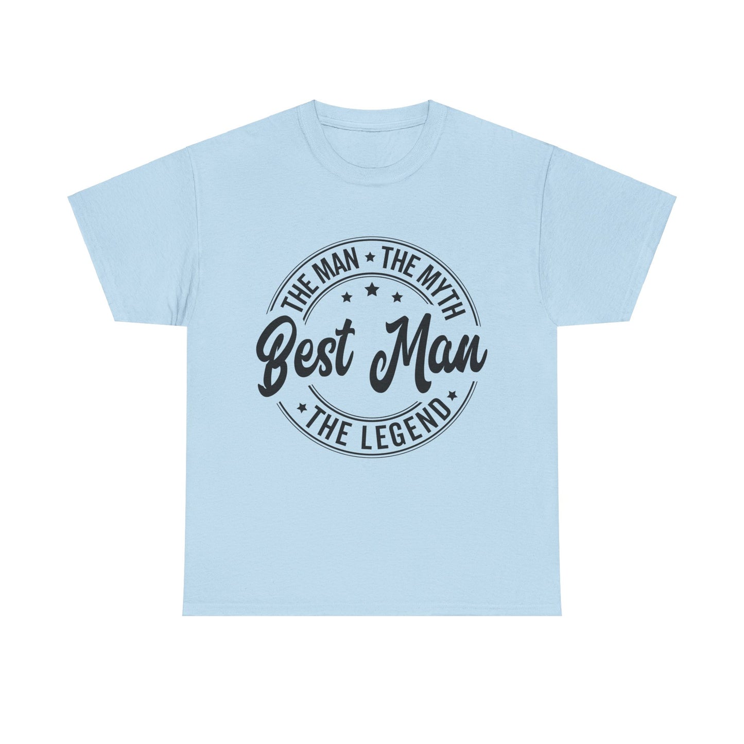 Best Man Tee | Unisex Heavy Cotton Tee