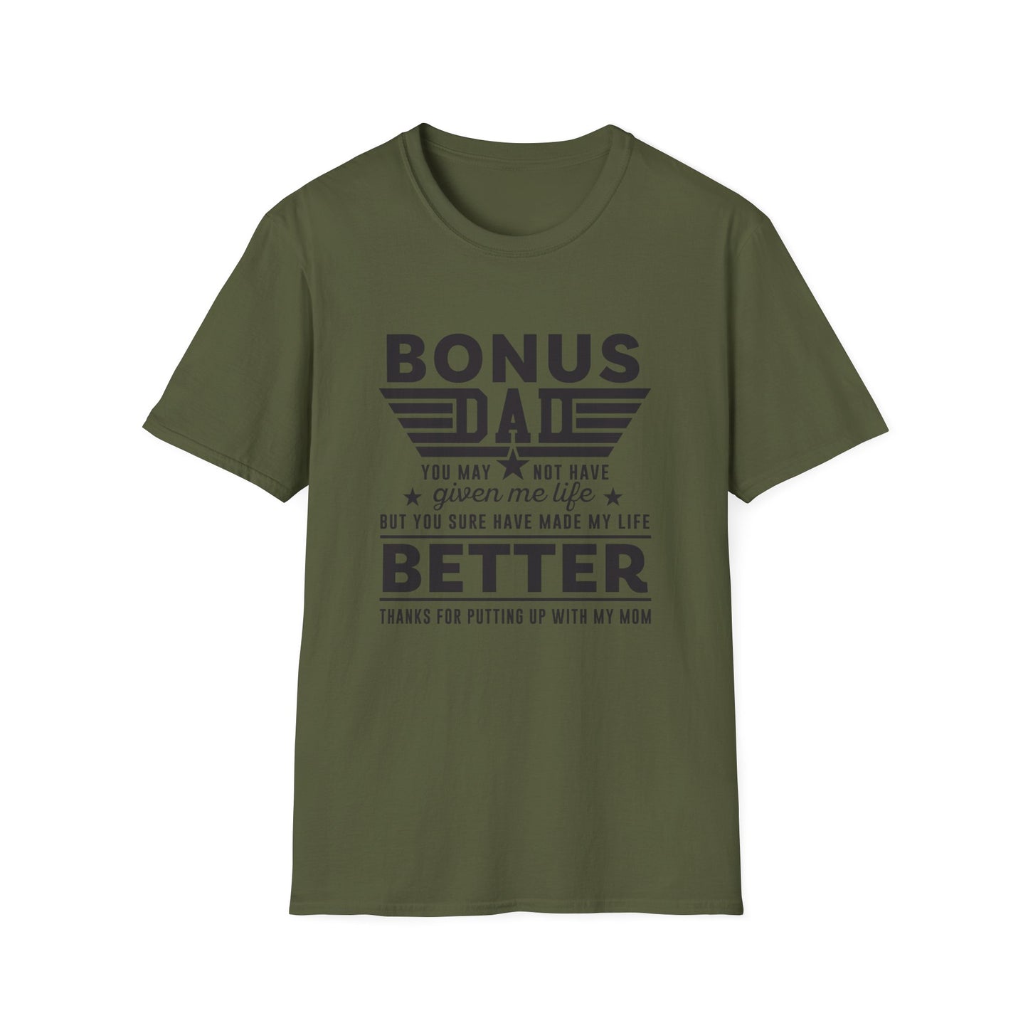 Bonus Dad | Unisex Softstyle T-Shirt