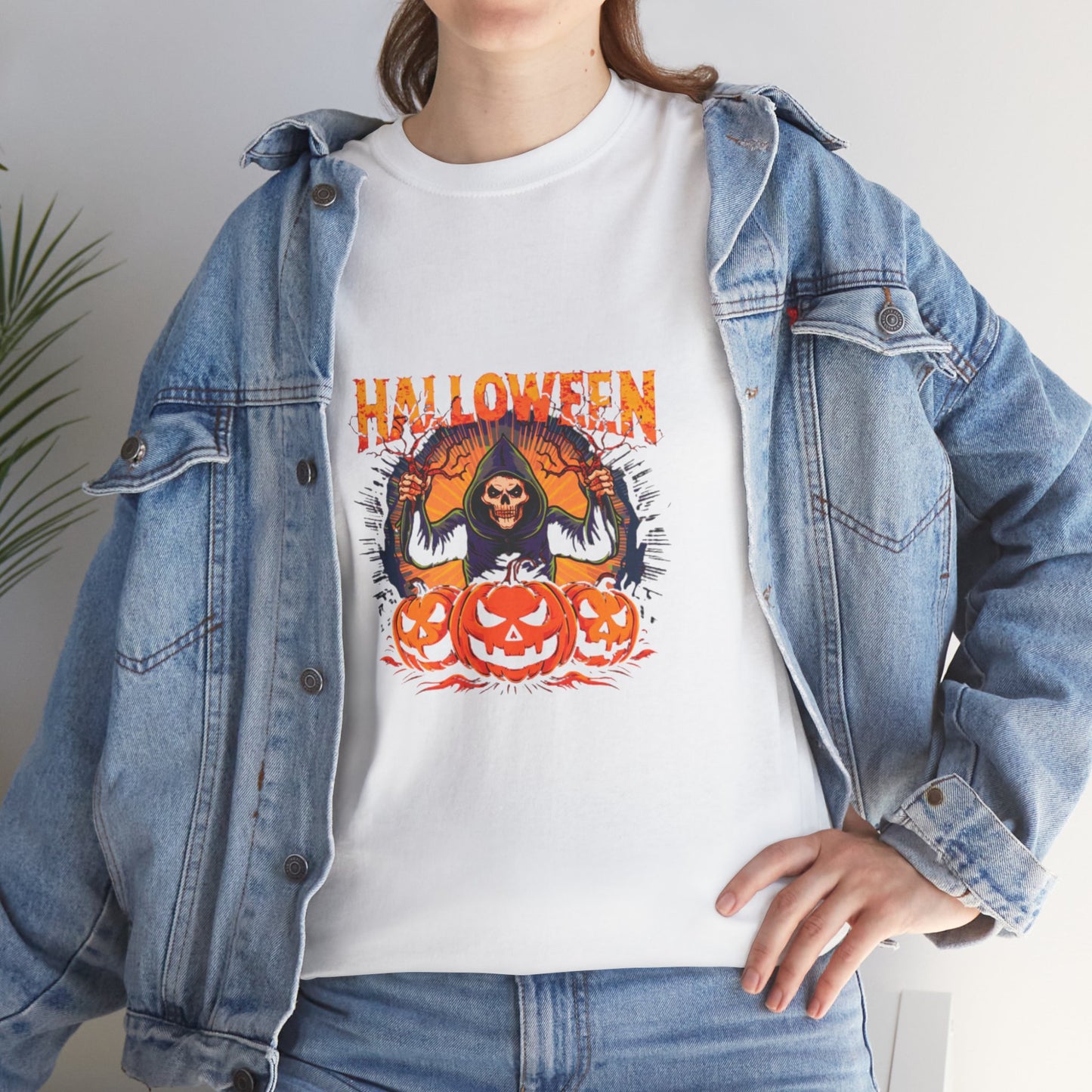 Evil Pumpkin Halloween Tee