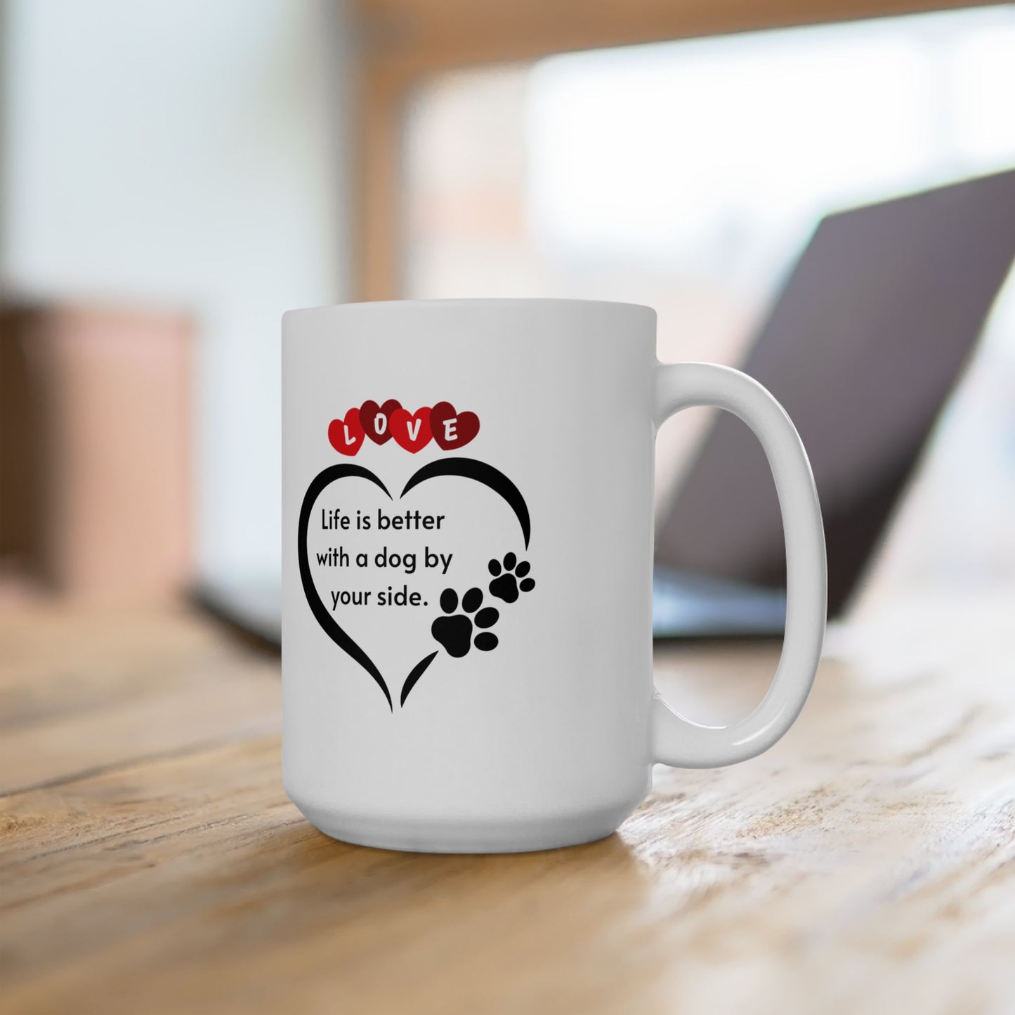 Dog Lover Ceramic Mug, (11oz, 15oz)
