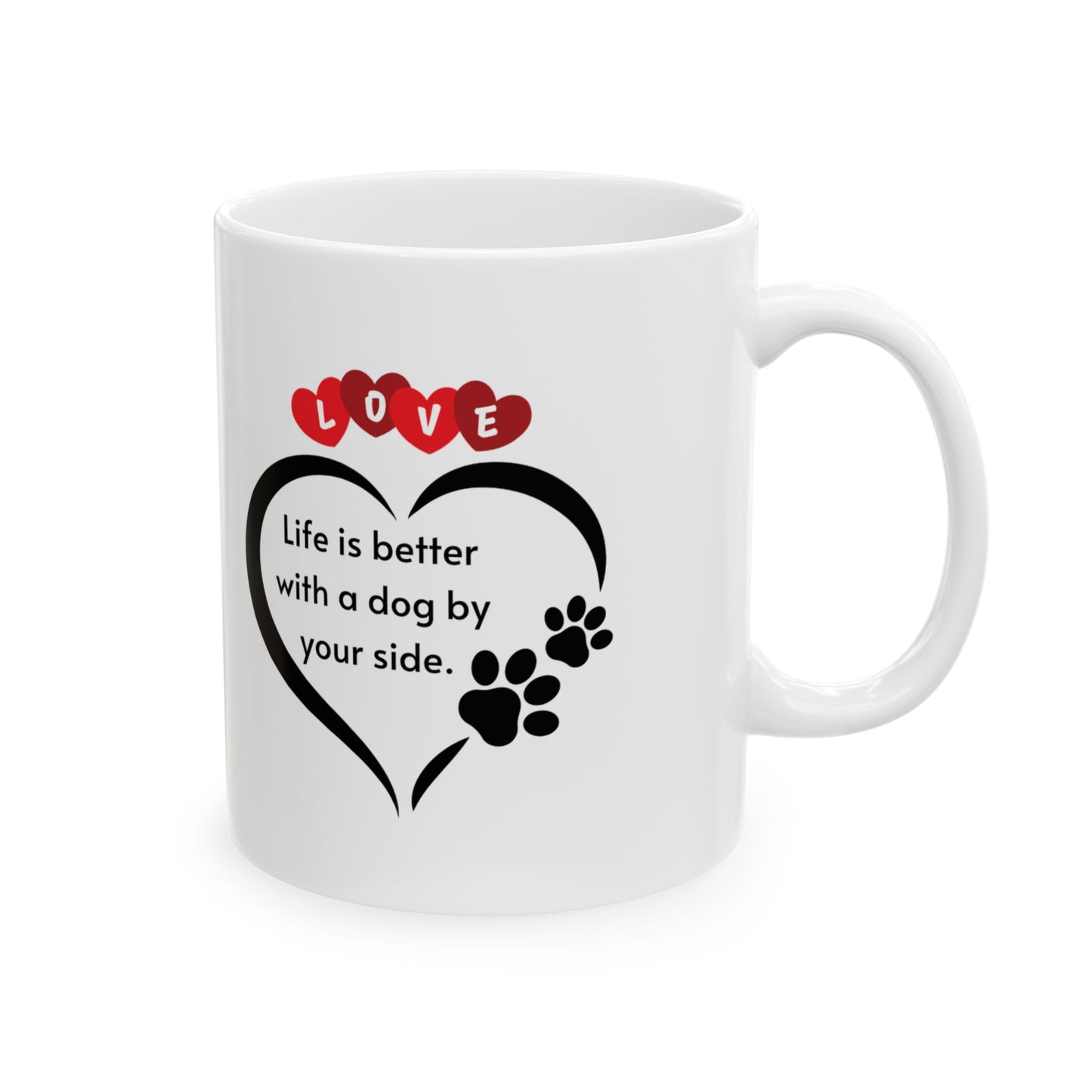 Dog Lover Ceramic Mug, (11oz, 15oz)