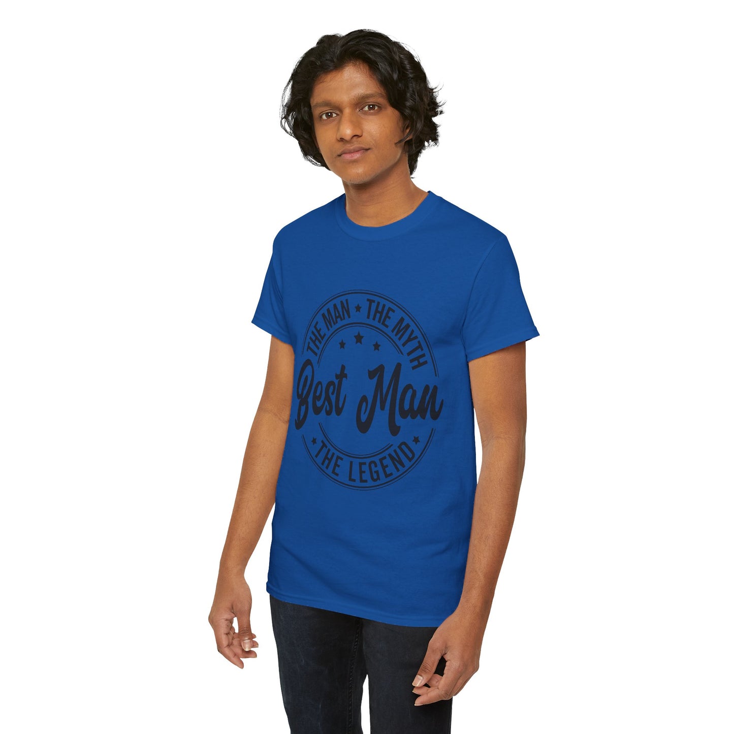 Best Man Tee | Unisex Heavy Cotton Tee