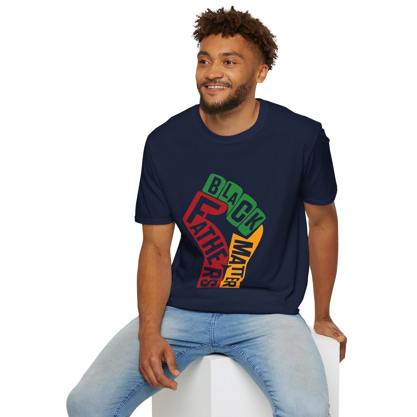 Black Fathers Matter | Unisex Softstyle T-Shirt