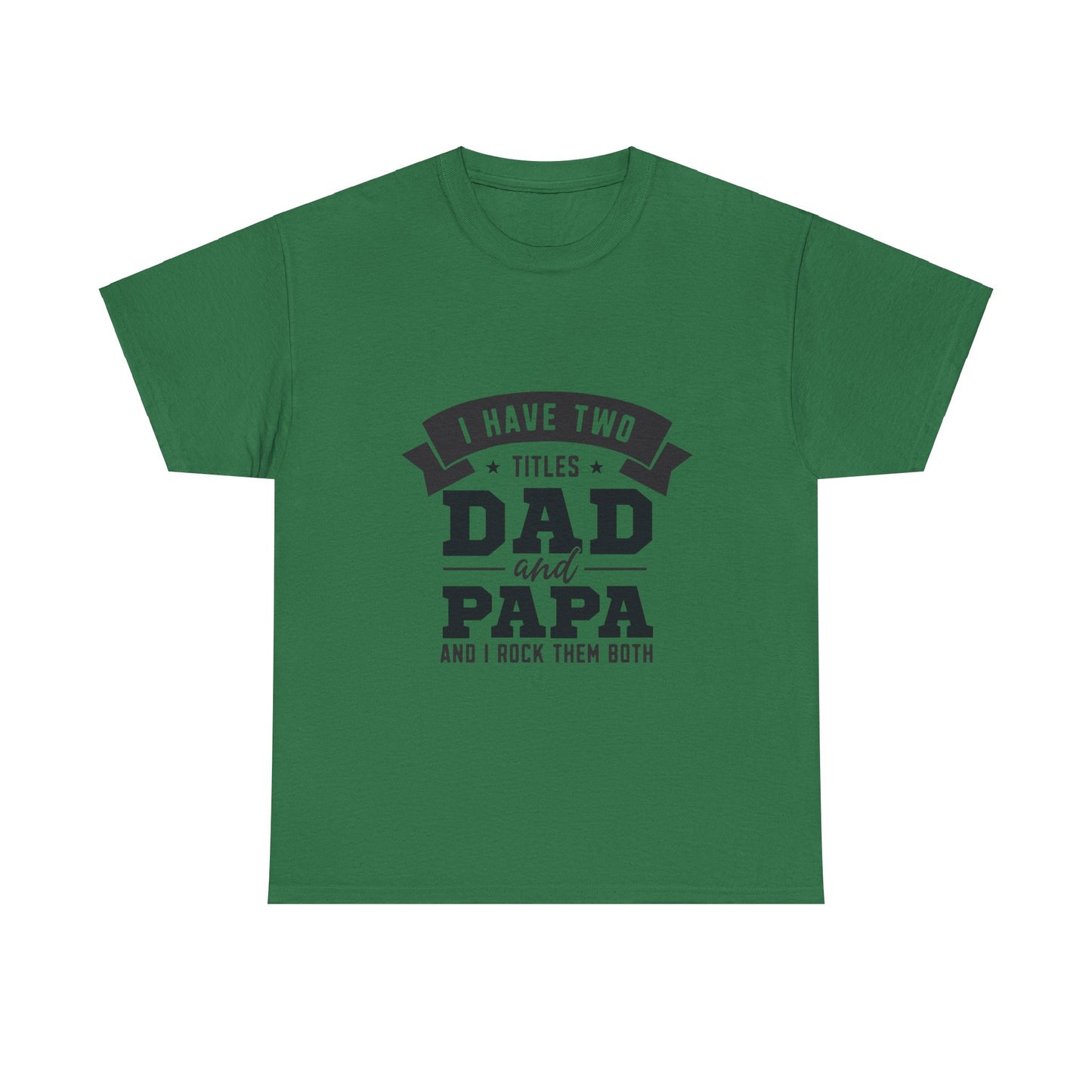 Dad & Papa | Unisex Heavy Cotton Tee