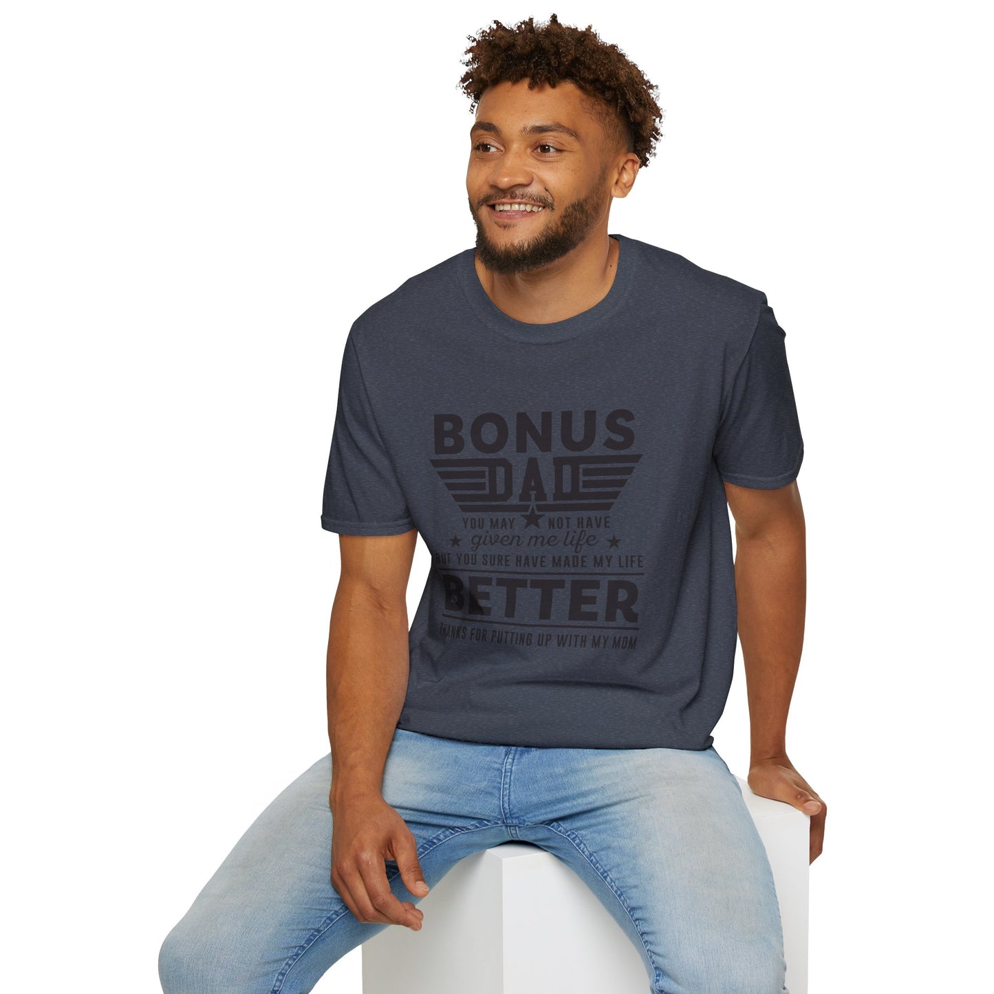 Bonus Dad | Unisex Softstyle T-Shirt