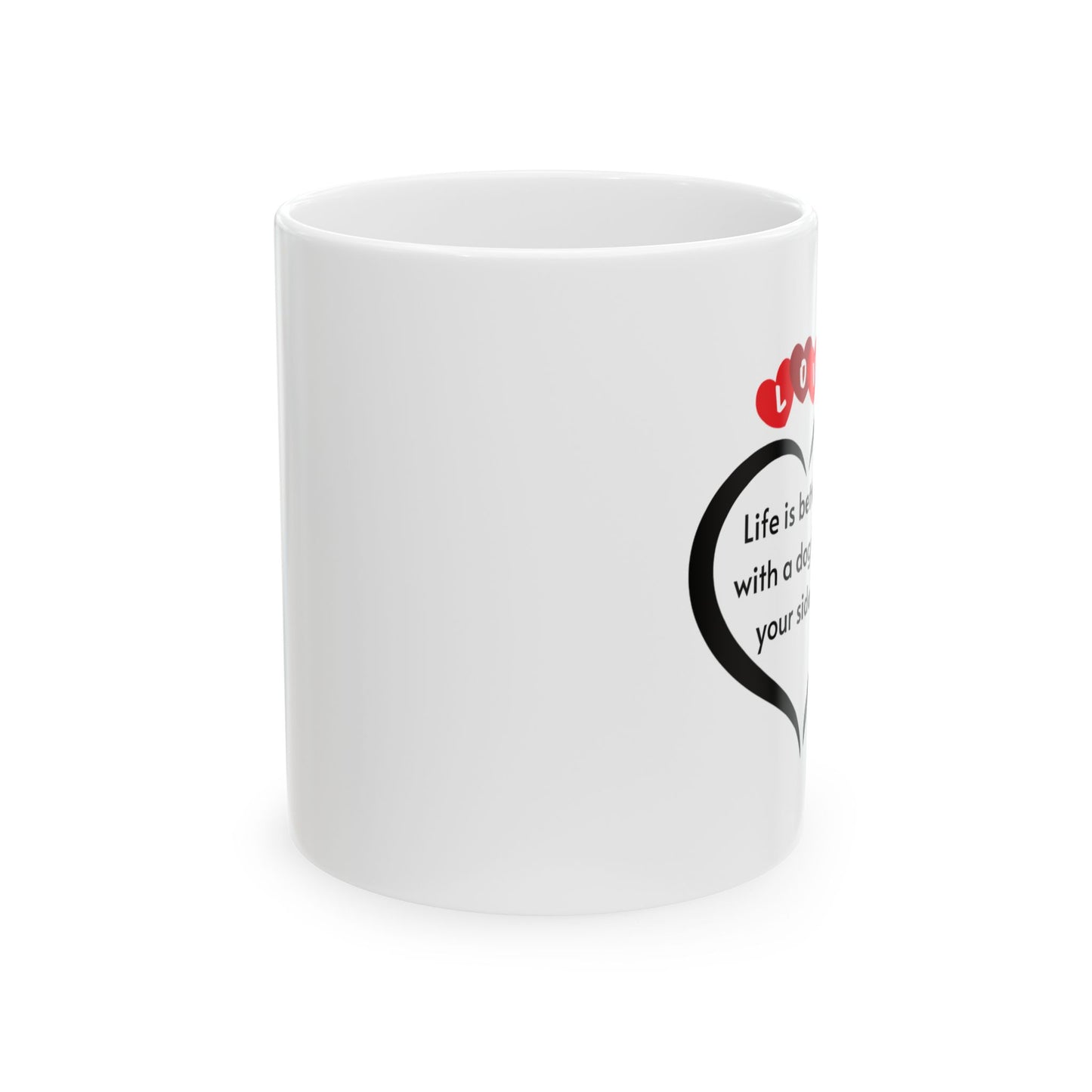 Dog Lover Ceramic Mug, (11oz, 15oz)