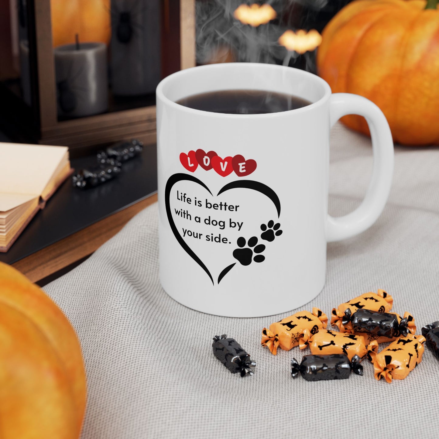 Dog Lover Ceramic Mug, (11oz, 15oz)