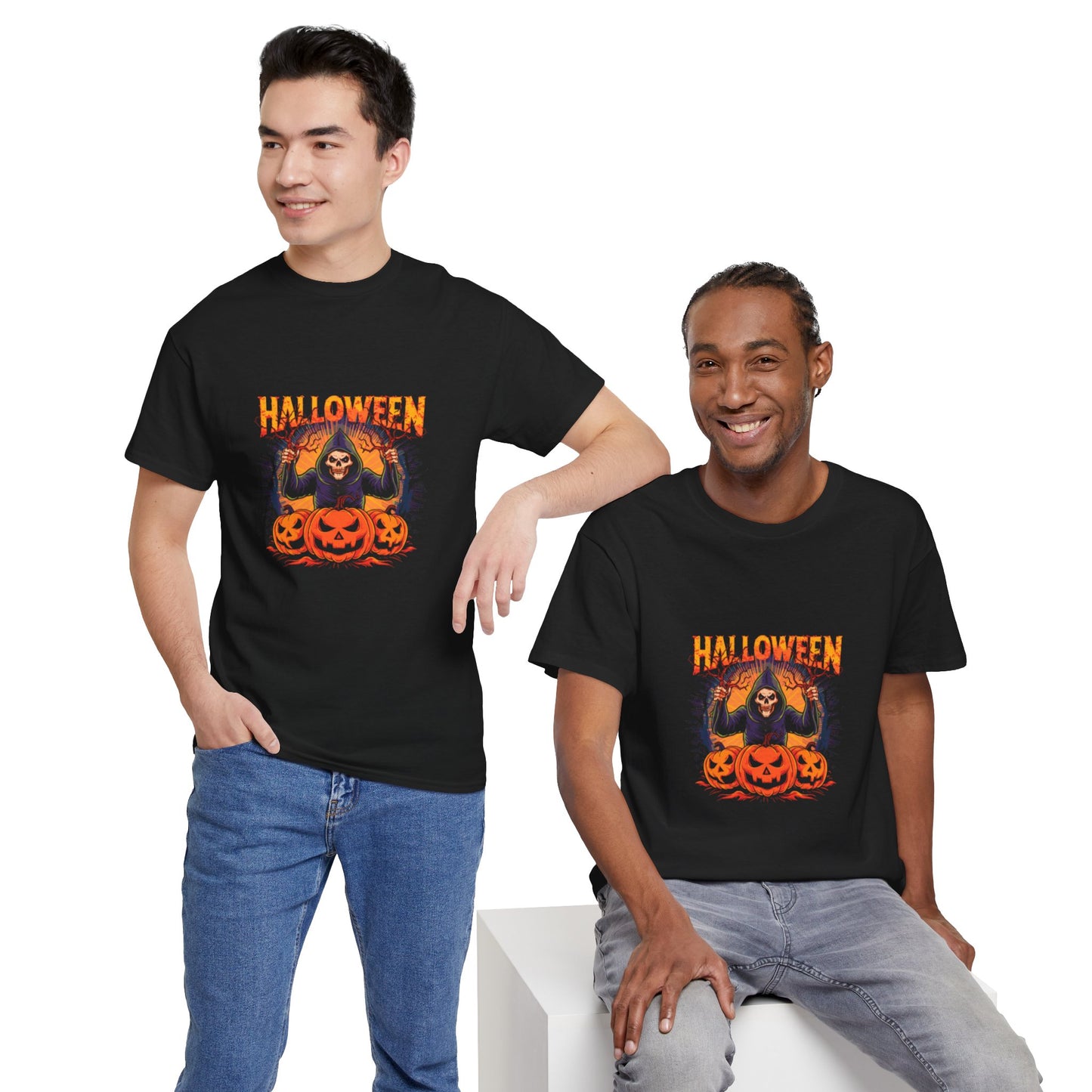 Evil Pumpkin Halloween Tee