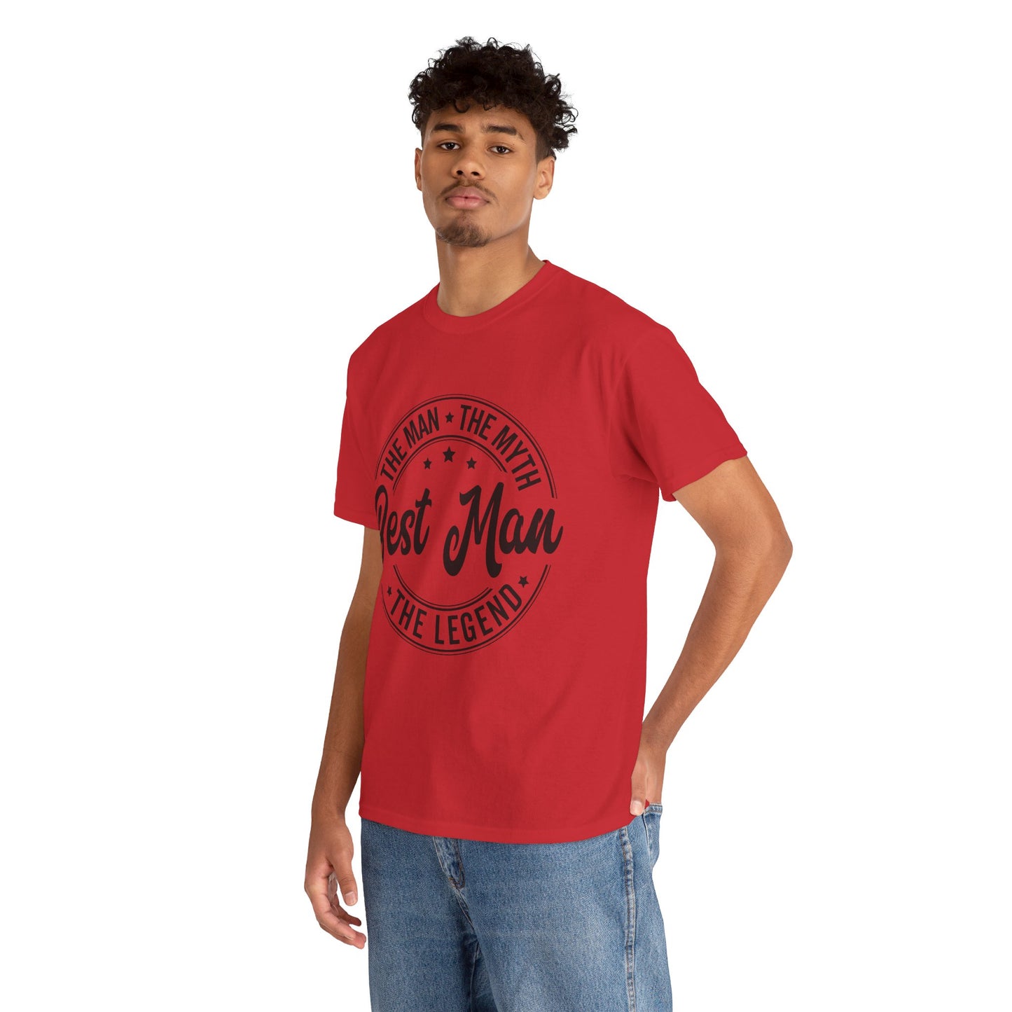 Best Man Tee | Unisex Heavy Cotton Tee