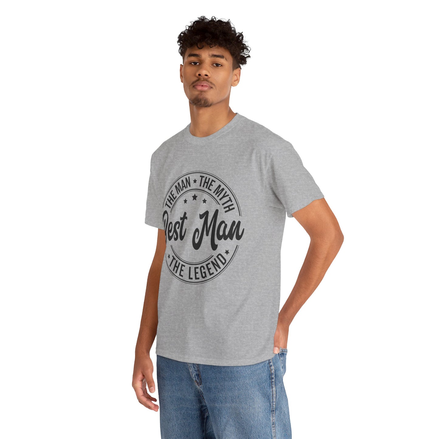 Best Man Tee | Unisex Heavy Cotton Tee
