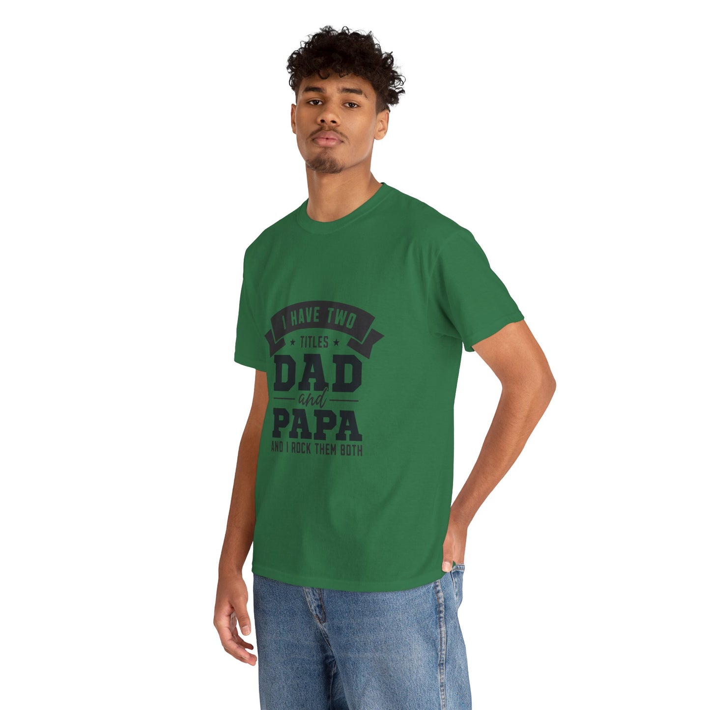 Dad & Papa | Unisex Heavy Cotton Tee
