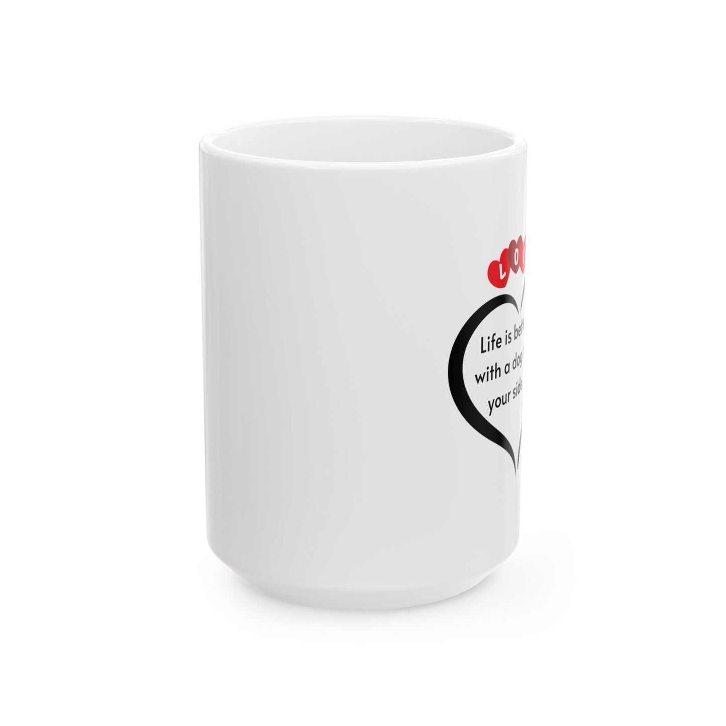 Dog Lover Ceramic Mug, (11oz, 15oz)