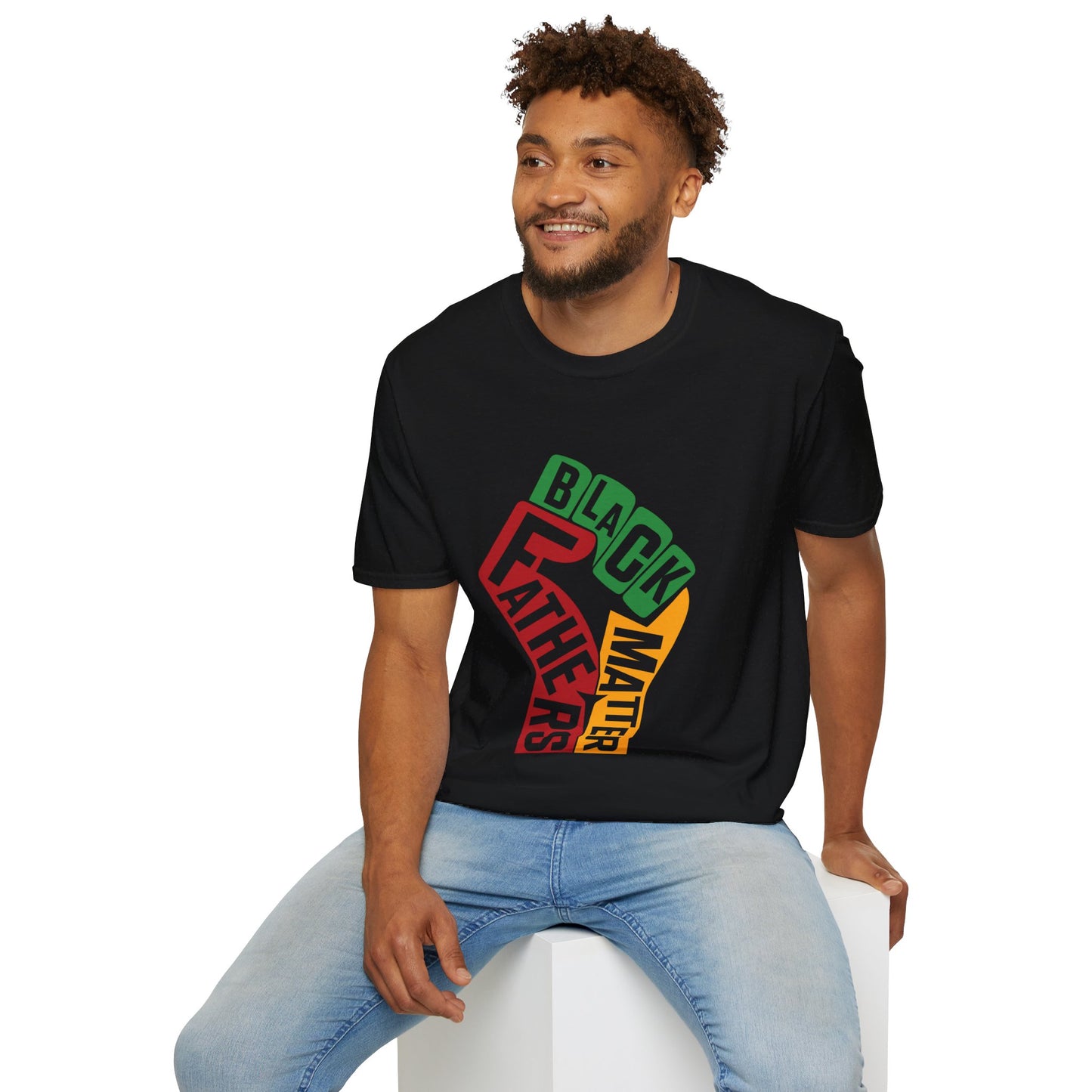 Black Fathers Matter | Unisex Softstyle T-Shirt
