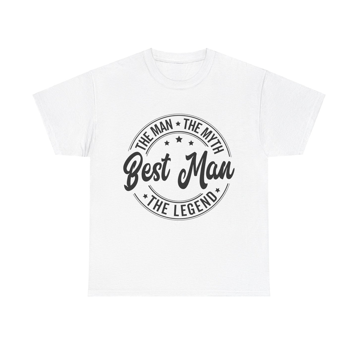 Best Man Tee | Unisex Heavy Cotton Tee