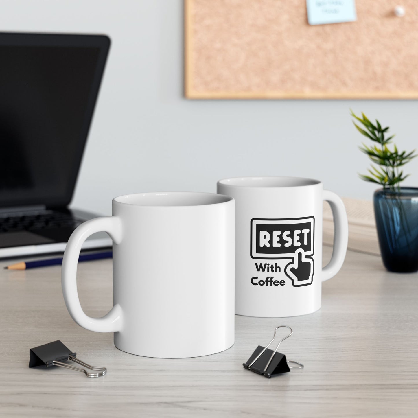 Reset With Coffee Mug