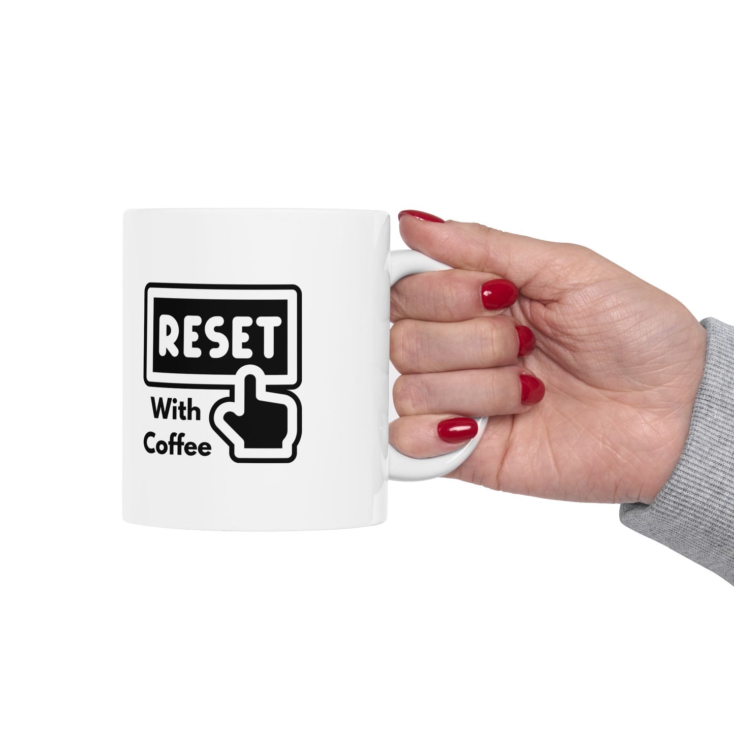 Reset With Coffee Mug