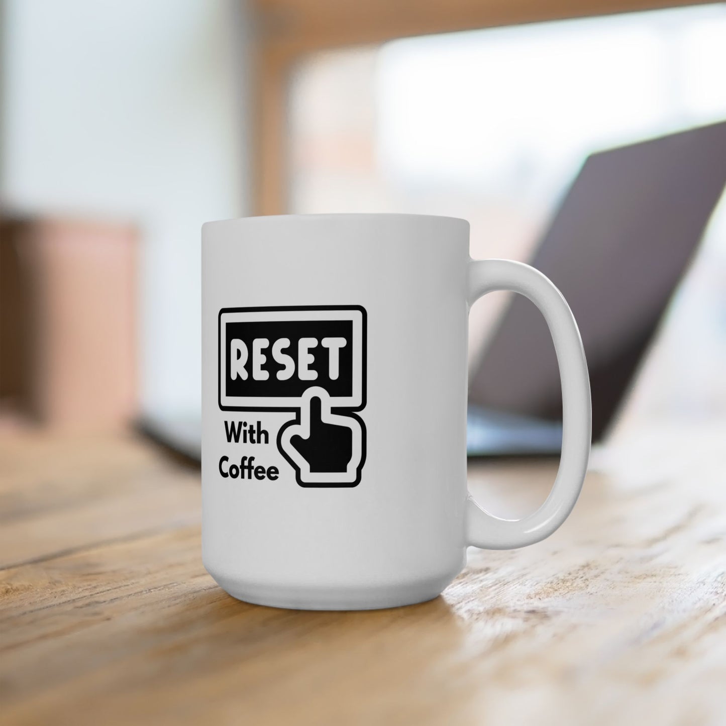 Reset With Coffee Mug