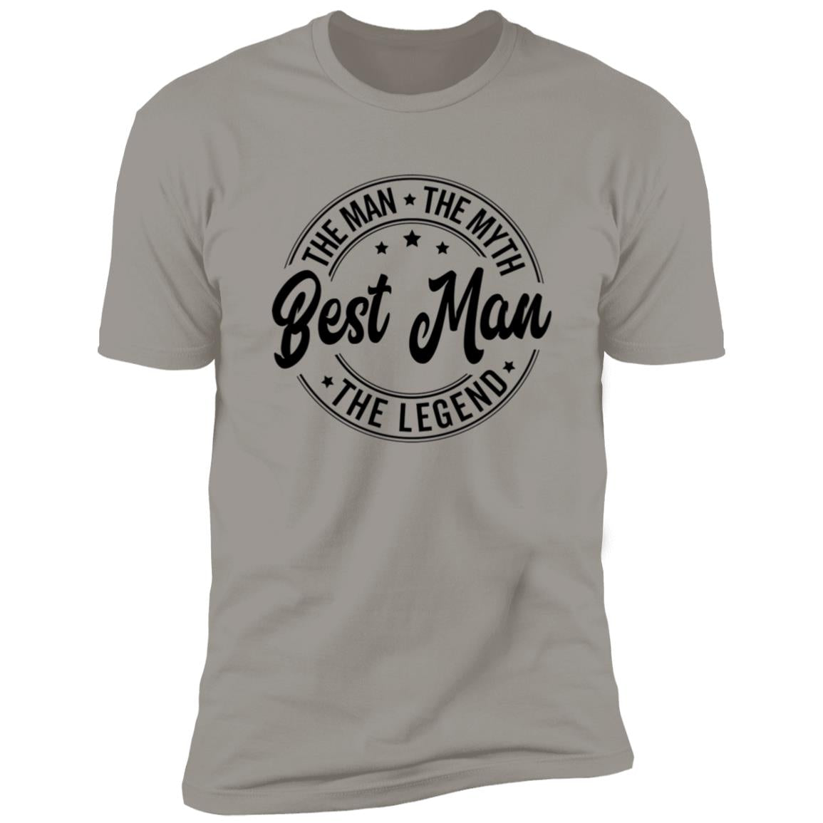 Best Man T-Shirt | Z61x Premium Short Sleeve Tee