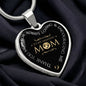 To My Amazing Mom | Thank You Mom | Heart Necklace