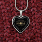 To My Amazing Mom | Thank You Mom | Heart Necklace