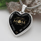 To My Amazing Mom | Thank You Mom | Heart Necklace