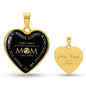 To My Amazing Mom | Thank You Mom | Heart Necklace