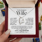 To My Gorgeous Wife | Forever Love Necklace
