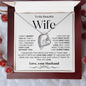 To My Beautiful Wife | I May Not Be Your First Date | Forever Love Necklace