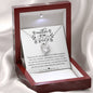 Mother of The Bride | Thank You For Raising Such An Incredible Daughter | Forever Love Necklace