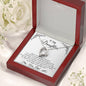 To My Daughter | I Am Always Right There In Your Heart | Forever Love Necklace