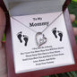 To My Mommy | Love, Kisses, And Kicks | Forever Love Necklace