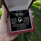 To My Gorgeous Wife | I May Not Be Your First Date | Forever Love Necklace
