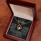 To My Gorgeous Wife | I May Not Be Your First Date | Forever Love Necklace