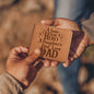 DAD | First Hero, First Love | Graphic Leather Wallet