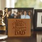 DAD | First Hero, First Love | Graphic Leather Wallet