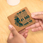 To My Dad | #1 Dad |Graphic Leather Wallet