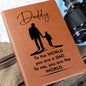 Daddy | You Are The World |Graphic Leather Journal