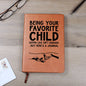 To Dad | Favorite Child | Graphic Leather Journal
