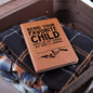 To Dad | Favorite Child | Graphic Leather Journal