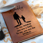 Daddy | You Are The World |Graphic Leather Journal