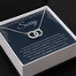 Sorry | My Heartfelt Apologies | Perfect Pair Necklace