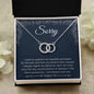 Sorry | My Heartfelt Apologies | Perfect Pair Necklace