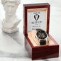 Time To Suit Up | Best Man - White Tux | Men's Openwork Watch