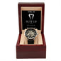 Time To Suit Up | Best Man Tuxedo | Men's Openwork Watch