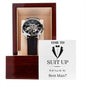 Time To Suit Up | Best Man - White Tux | Men's Openwork Watch
