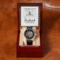 My Husband, My Love | Men's Openwork Watch